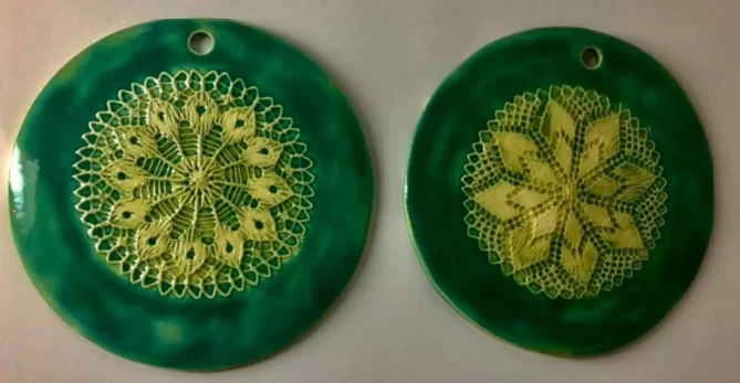 Renda tricotada